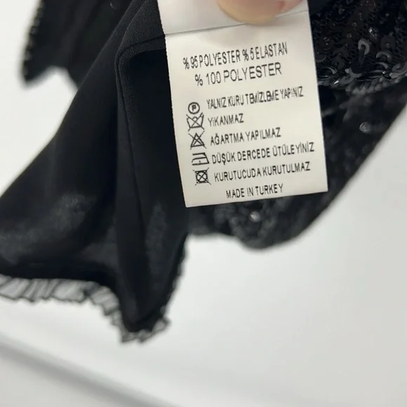 Stellaluna NWOT lined sequin mini dress UK size 36 - Picture 8 of 11